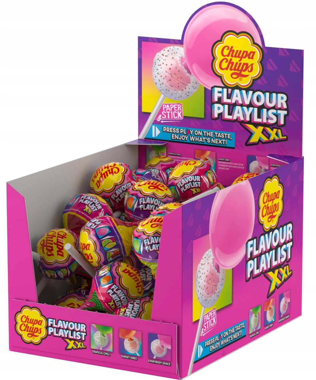 Chupa Chups XXL Playlist Cola 29g (25 pack)