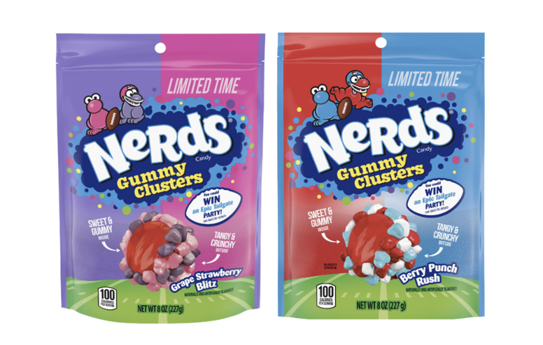 Nerds Gummy Clusters Football Limited Edition 226g ( 20 packs)