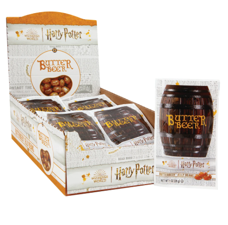 HARRY POTTER Bonbons Butterbeer Jelly Beans 28g (24 Pack) - H3