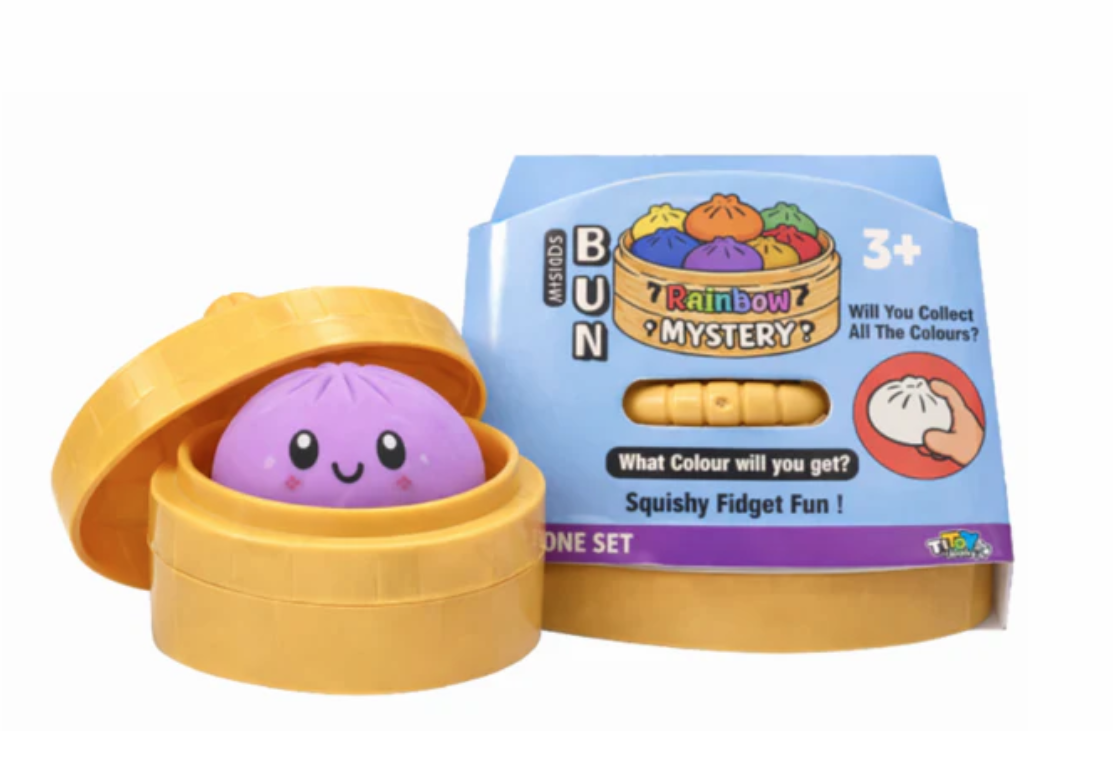 SQUISHY BUN - ONE SET SUGAR EDITION 6CM (12 pack) -M1