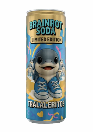 BRAINROT SODA Tralaleritos 250ml (24 pack) - J4
