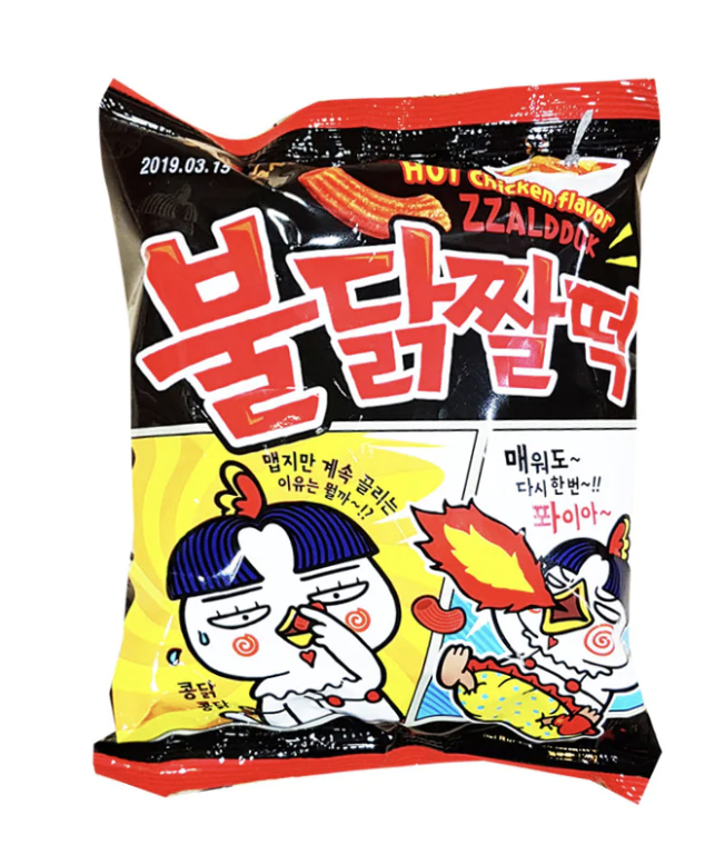 Samyang Bul-dak Zzalduk Snack 120g ( 24 pack) SFSol