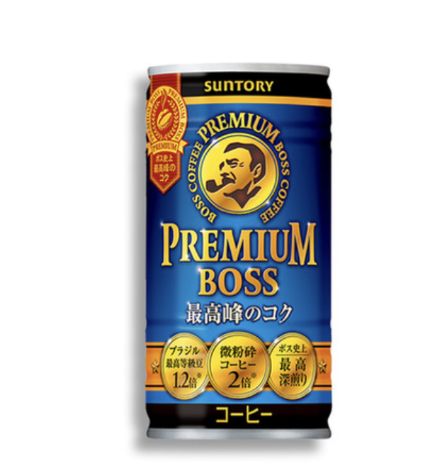 SUNTORY BOSS Premium Boss 185ml (30 Pack) B73