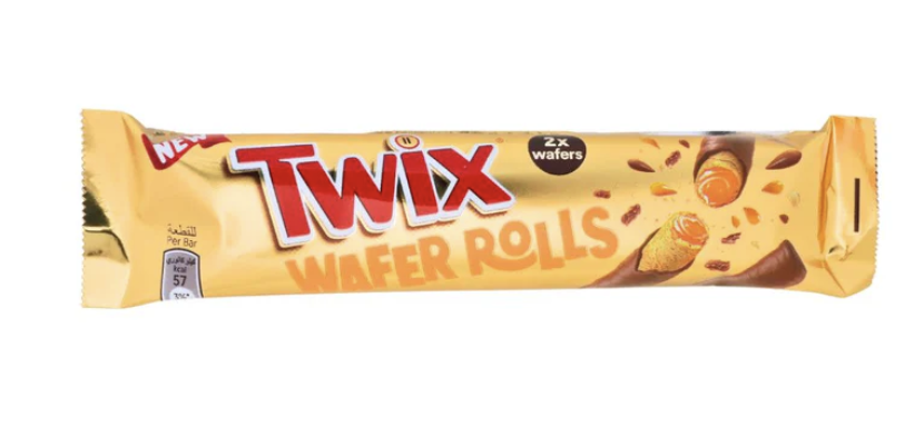 Twix Wafer rolls 22.5g - (12 packs)