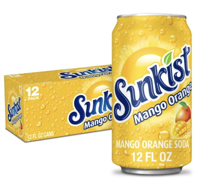 Sunkist Mango Orange (12 pack)