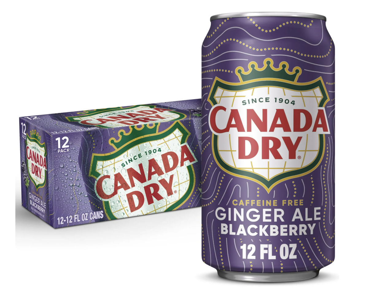 Canada Dry Black berry ( 12 pack)