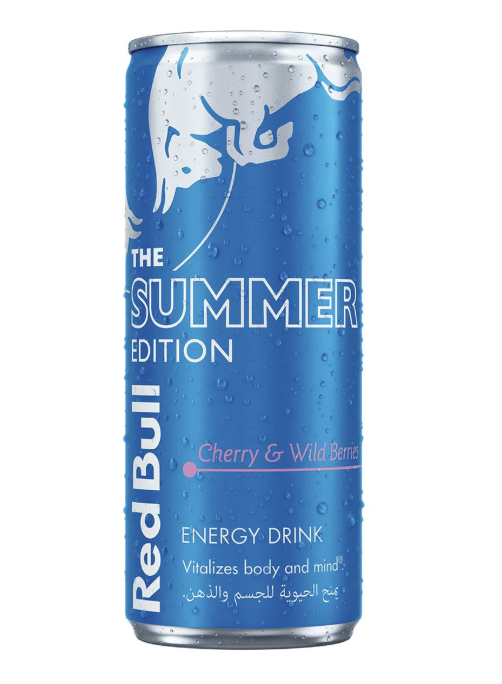 RED BULL Summer Edition Cherry and Wild Berries Flavor 250ml (24 Pack)