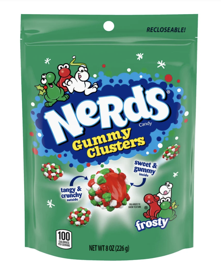 Nerds Holiday Frosty Gummy Clusters 226g (6 pack)