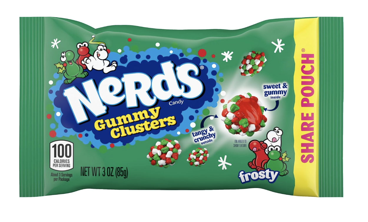 Nerds Holiday Gummy Clusters 85g (12 pack)