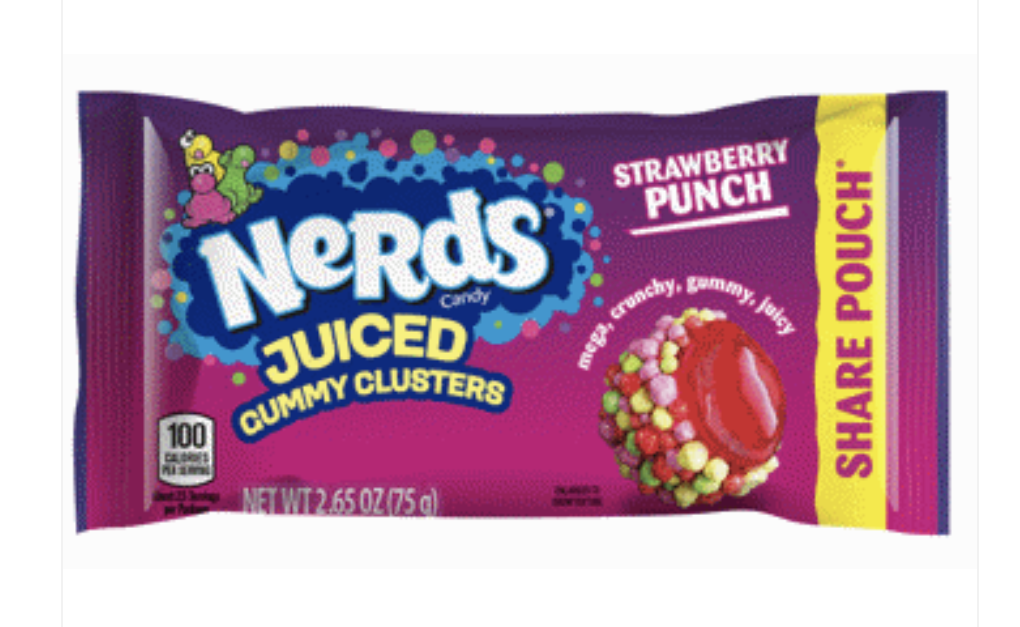 Nerds Juiced Gummy Clusters 57g (12 pack) -R58 -R59 -R60 -R55