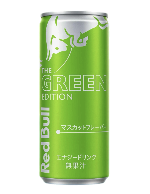 RED BULL The Green Edition Muscat Green Grape flavor 250ml (24 pack)