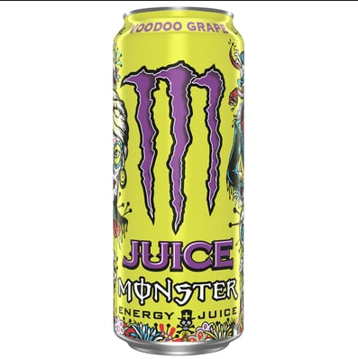 MONSTER ENERGY Voodoo Grape Juice 473ml (24 Pack)
