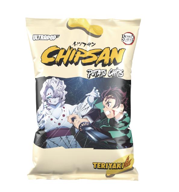 ULTRAPOP Chipsan Teriaky - Demon Slayer - Rui VS Tanjiro 110g (10 pack)