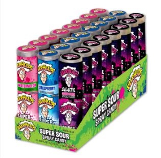 WARHEADS Super Sour Sprays 20 mL (24 Pack) - Z43