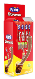 Fini Cola Shock Straws (50 units) - Veggie - D17
