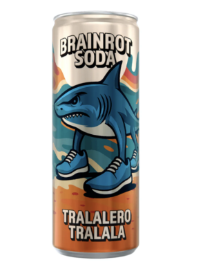 BRAINROT SODA Tralalero Tralala 250ml (24 pack) - J4