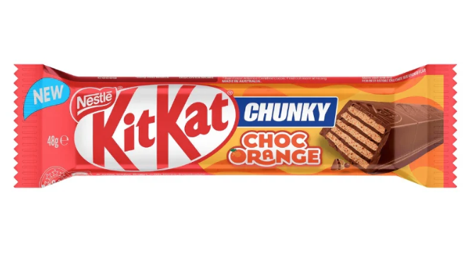 KIT KAT Chunky Choc Orange 48g  (36 pack) -D1