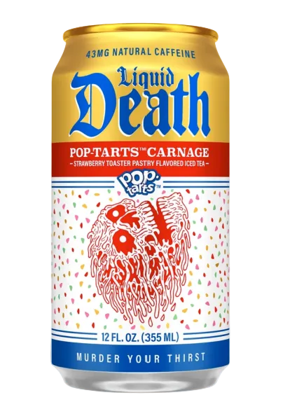 POP TARTS x LIQUID DEATH POP TARTS CARNAGE 355ml (24 pack)