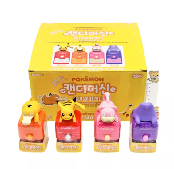 POKEMON Candy Machine 15g (12pack) -