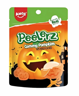 AMOS Peelerz Gummy Pumpkins 65g (24 pack)