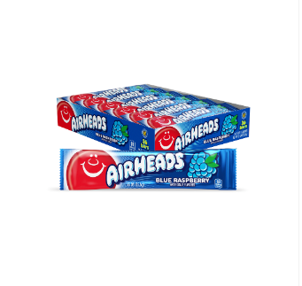 Airheads Singles Blue Raspberry 16g (36 Pack) - D56