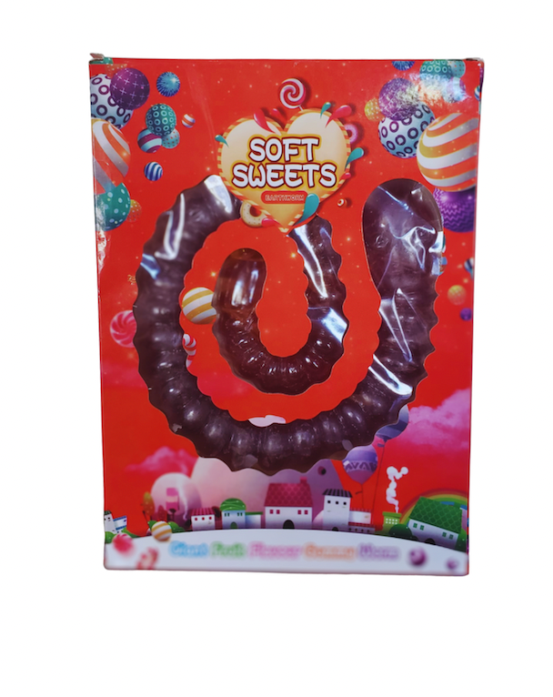 Giant Gummy Candy Snake 900g (10 pack)