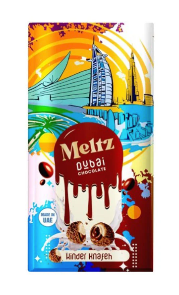 MELTZ - Dubai Chocolate Kinder - 192g (10 pack)