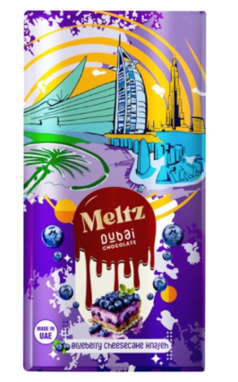 MELTZ - Dubai Chocolate Blueberry Cheesecake - 192g (10 pack)