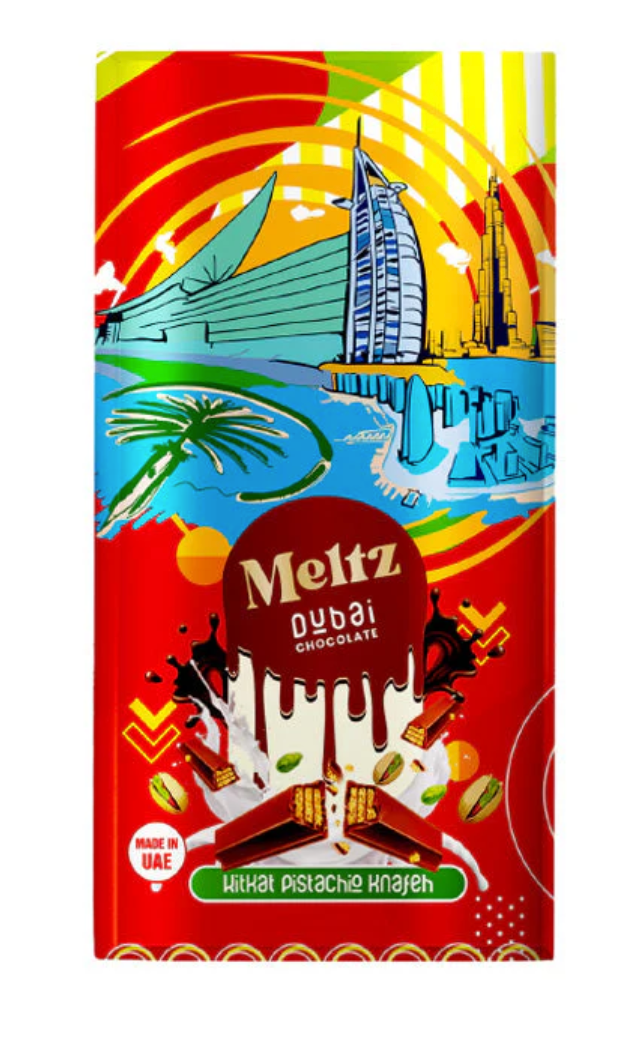 MELTZ - Dubai Chocolate Kitkat - 192g (10 pack)