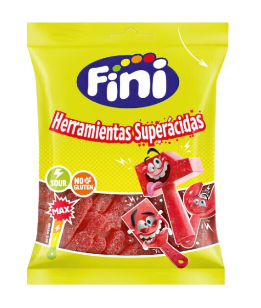 FINI Outils Fraise Fizz 80g (12 pack) -