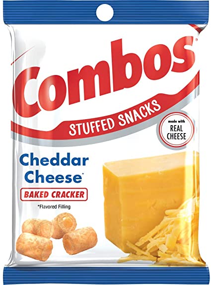 Combos Filled Snacks Cheddar Cheese 179 g (12 Pack) - X30