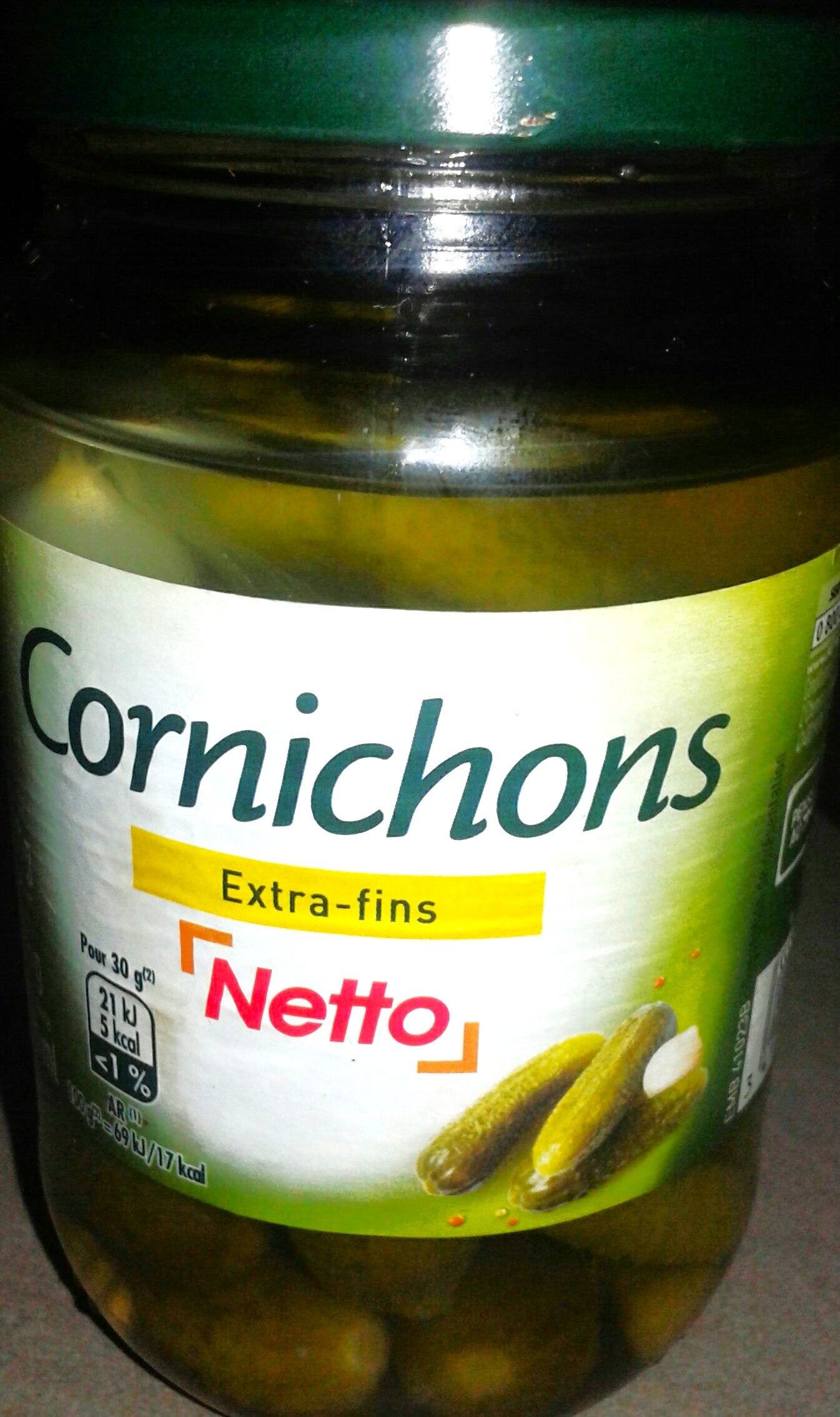 Netto Cornichons Extra-Fins 185g (12 pack) -O11