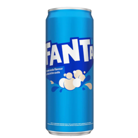 FANTA Cream Soda Flavour 320ml (2 x 12 pack)