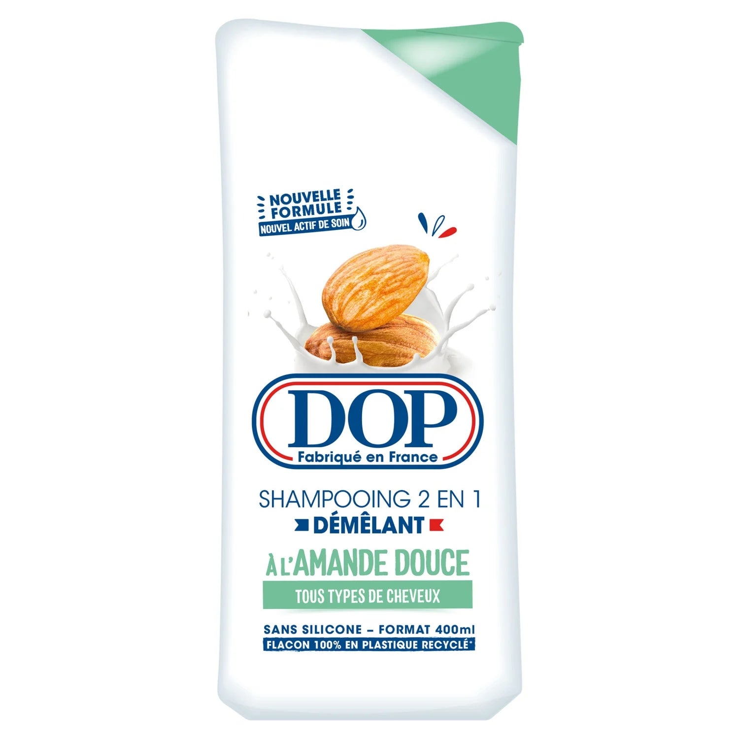 DOP Shampooing 2 en 1 à l'Amande Douce 400ml (12 pack)