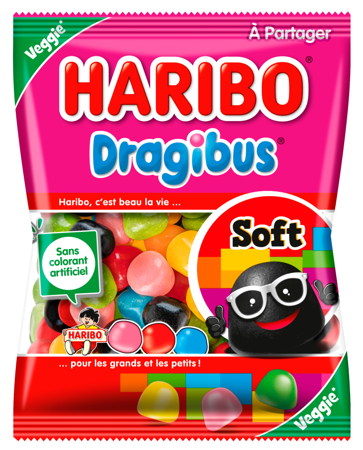 HARIBO DRAGIBUS SOFT 300G (paquet de 30)