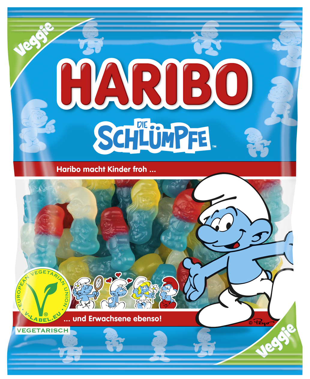 HARIBO Schlümpfe 175g (34 pack) - Z - P