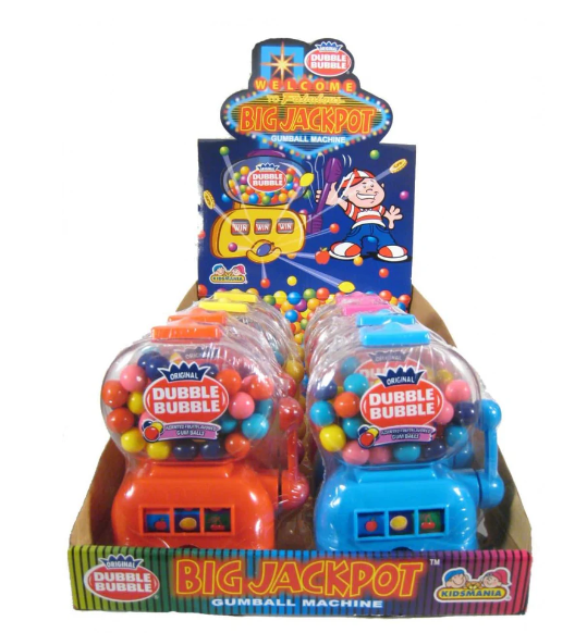 Kidsmania Big Jackpot Double Bubble  (12 pack) -Z63
