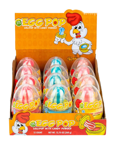 Koko's Dip-N-Lik  Egg Pop 30g (12 Pack) - F24