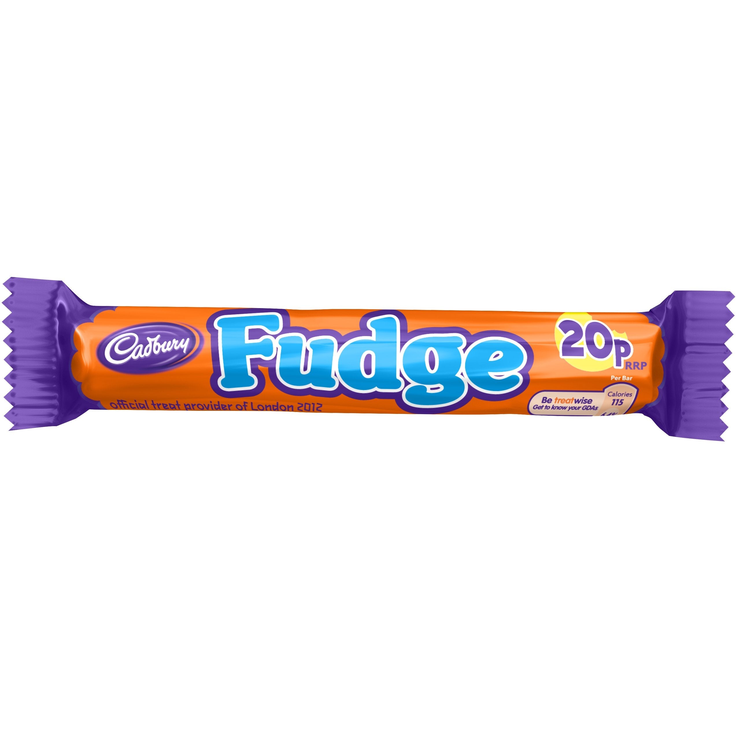 Cadbury Fudge Bar 22 g (60 Pack)