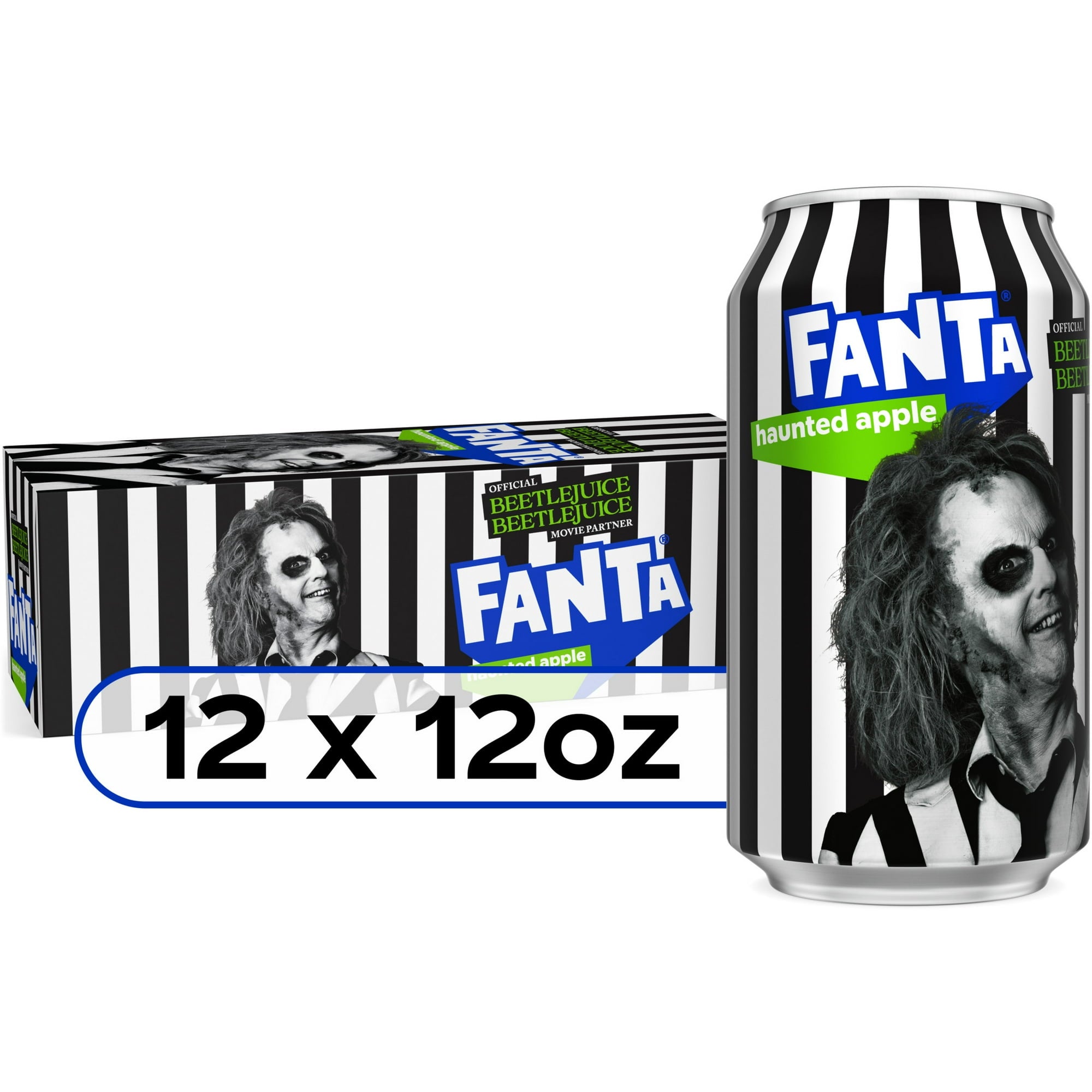 FANTA US Haunted Apple x Beetlejuice 355ml (12 pack)