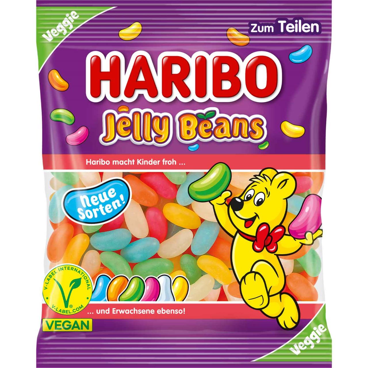 HARIBO Jelly Beans Veggie 160g (20 pack) - R28