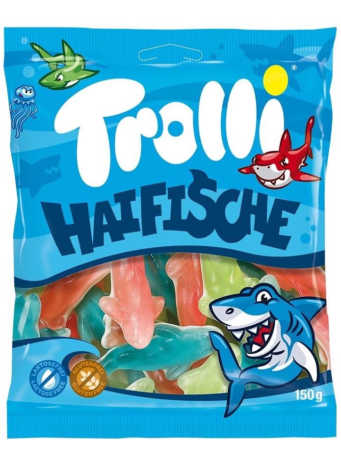 TROLLI Sharks 150g (24 pack) - D11
