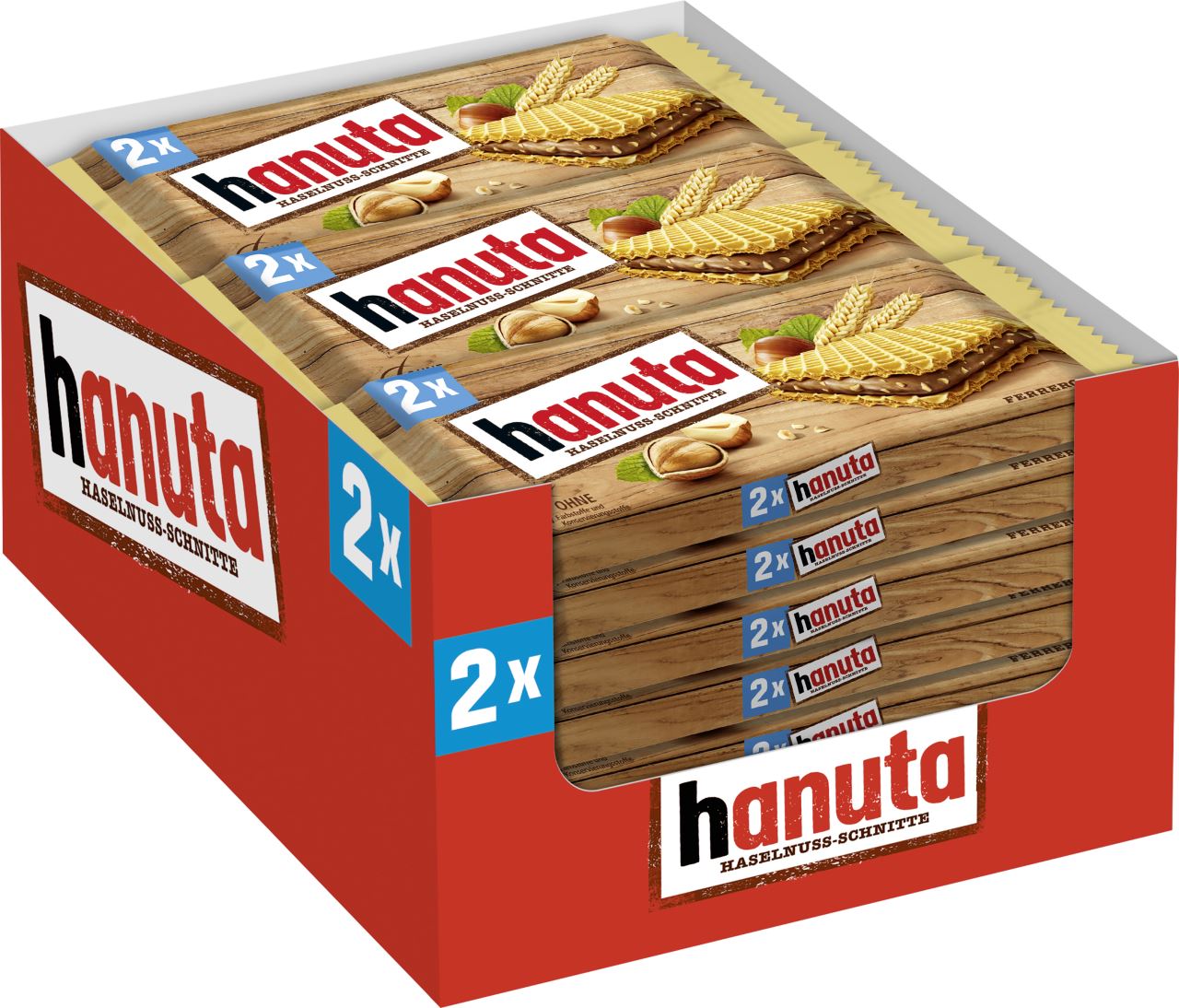 FERRERO Hanuta Riegel 44 g (18 Pack) - R13