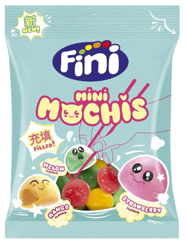 Fini Mini Mochis fruit flavor 90g (12 pack) - Halal  -