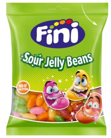 Fini Sour Jelly Beans 85g (12 pack) - B10     05/2027