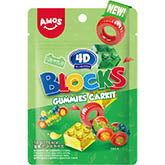 AMOS 4D Blocks Gummies Carkit 56g  (8 pack) - C2