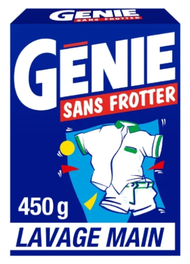 Genie sans frotter Lavage main Poudre 450g (12 pack) -