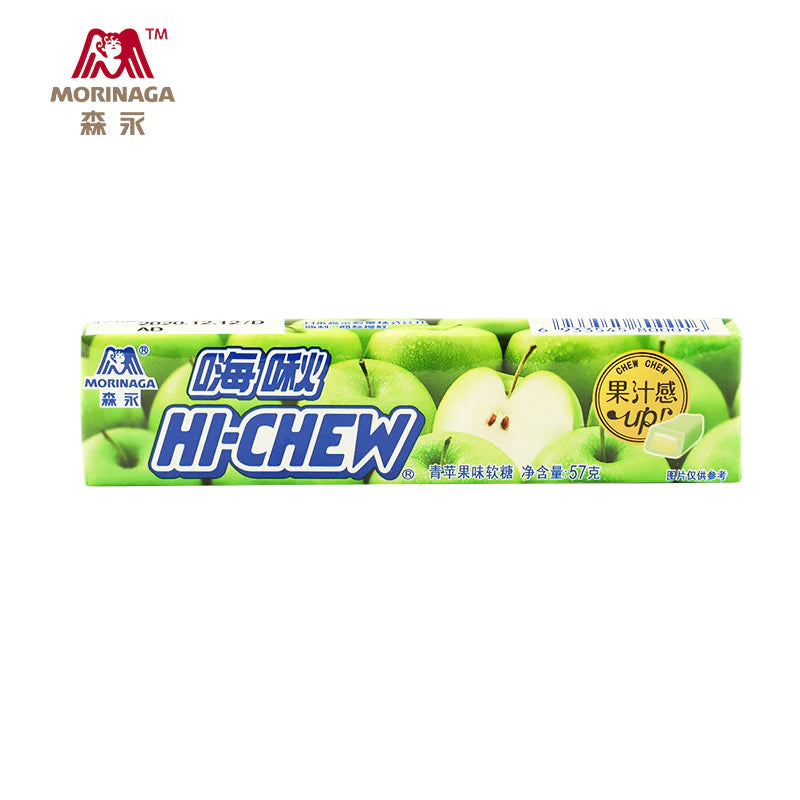 HI-CHEW Green Apple Candy 57 g (12 Pack) - Asia - X32