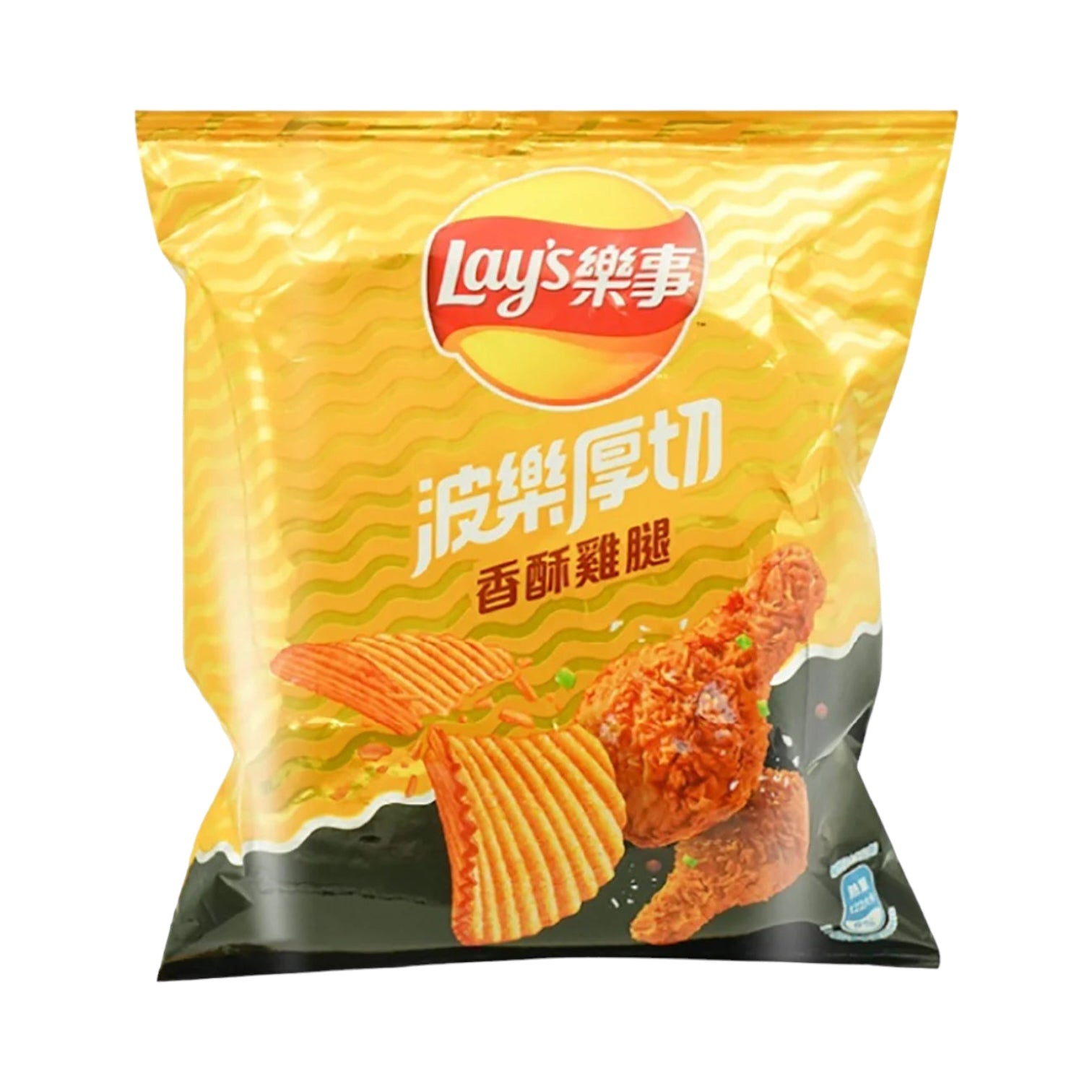 Lays Potato Chips -Crispy Drum Stick Flavour	34g Taïwan (12 pack)