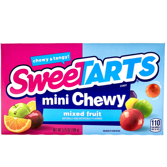 Sweetarts Mini Chewy Mixed fruit theater box 106 g (12 Pack)-V37